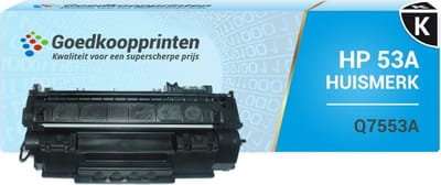 Huismerk HP 53A toner / HP Q7553A toner Zwart (3000 afdrukken)