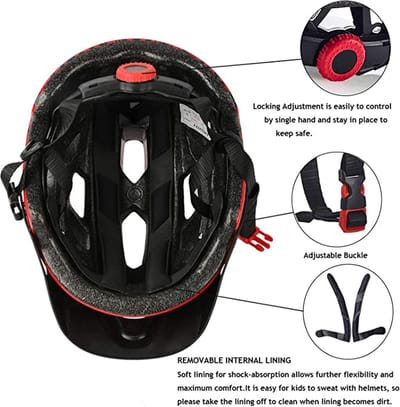 fietshelm \ kinderhelm MTB scooter helm helmet voor downhill scheidingshelm -bicycle helmet boys girls