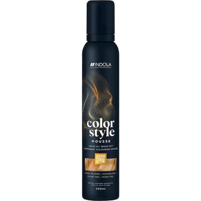 INDOLA Color Style Mousse Honing Blond Haarkleuring Dames 200 ml