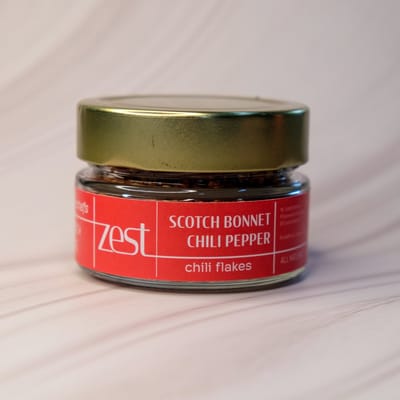 Scotch Bonnet Chili Vlokken – Caribische Pepervlokken – 45g – ZEST