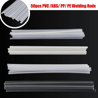 Kunststof Lasstaven Set ABS PP PVC PE 50 Stuks Lasser Reparatie Sticks