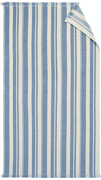 Yumeko hamamdoek faded blue stripe 100x180 - 1 st. - Biologisch & ecologisch