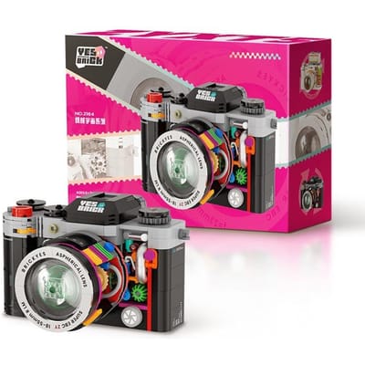 Hoge Kwaliteit Creatief Hoge Kwaliteit Camera Compact formaat Hoge Kwaliteit Constructie Hoge Kwaliteit Blokken Hoge Kwaliteit Retro Hoge Kwaliteit Camera Bouw