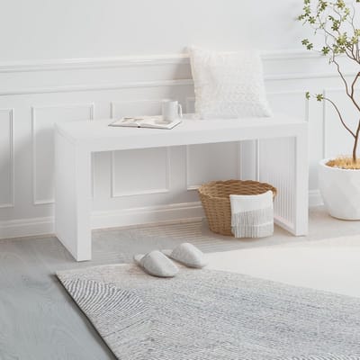 Stevige Bamboe Bank - 35 Inch Zitbank voor Hal, Woonkamer of Gang