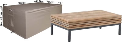 Raffles Covers Hocker hoes - 90 x 70 H: 45 cm - RFS9070 - Waterdicht - Ademend - UV-bestendig - Elastisch rijgkoord - Beschermhoes tuinmeubelen