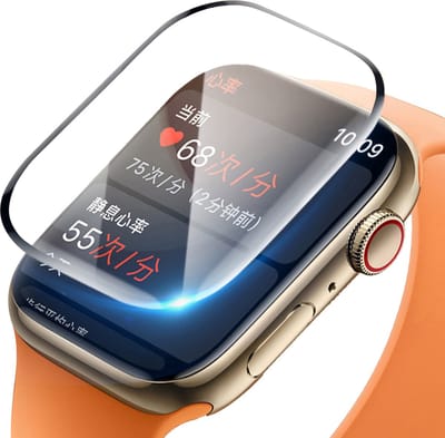 Cazy screenprotector met Applicator geschikt voor Apple Watch Ultra - Screenprotector Volledige bescherming