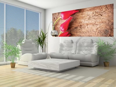 Flowers Forest Nature Photo Wallcovering