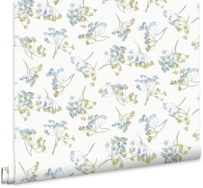 Laura Ashley - Vliesbehang - Avonbury Hedgerow Groen