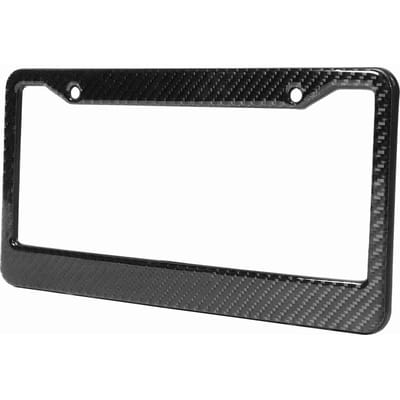 Kentekenplaathouder Droog Koolstofvezel Universeel Vervanging voor Ford C?MAX Focus Fiesta Kuga Mondeo