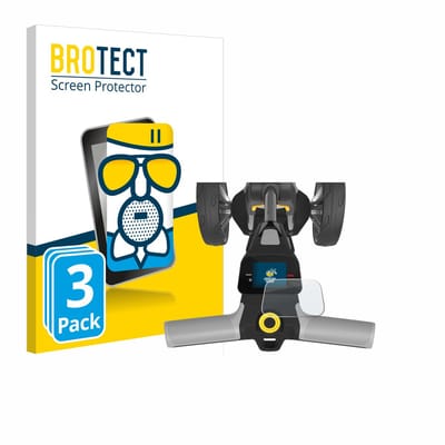 BROTECT - Screenprotector voor PowaKaddy CT6 GPS - Folie Beschermfolie Beschermglas matte 3 Stuks