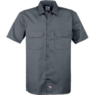 Dickies - Rockabilly Shirt met korte mouwen - Short Sleeve Work Shirt - M tot XXL - voor Mannen - actraciet