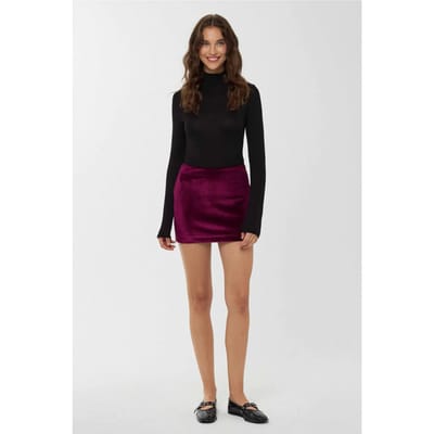 Velvet Super Mini Rok