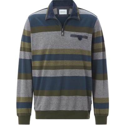 Babista herren Sweatshirt - 44/46 - olijf - Plus Size