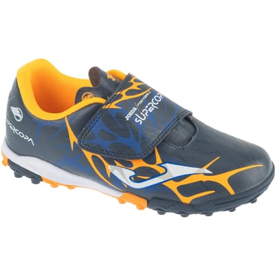 Joma Super Copa Jr 25 SCJW TF, voor een jongen, Marineblauw, Voetbalschoenen, maat: 30