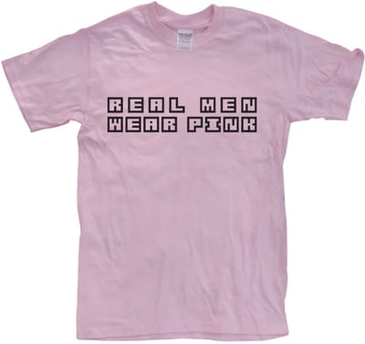 Hybris Real Men Wear Pink T-shirt SH-1-10819-LFH1-8