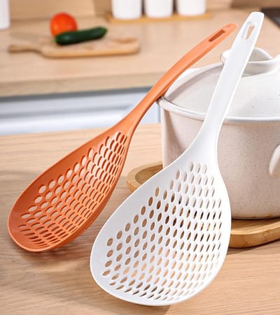 Roestvrijstalen Geperforeerde Lepel voor Koken, Bakken en Serveren van Gerechten