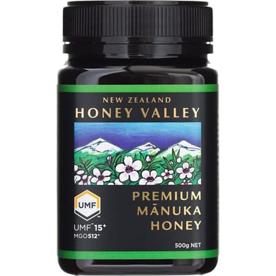 HONEY VALLEY Premium Manuka Honing 500g Echte Pure Nieuw-Zeelandse Honing Honey Valley UMF15+ MGO512+ 100%
