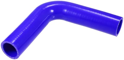 Dailygoods- Koppelstuk 90 Graden Bocht - Silicone Slang - Binnendiameter 32mm - Buitendiameter 42mm - Lengte 150mm - Verbeterde Doorstroming