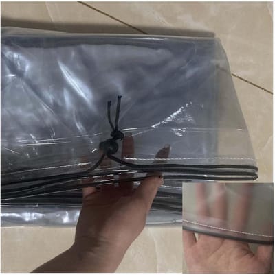 Terrasmeubelhoes - Tuinstoelhoes - Bescherming Buitenmeubels - Waterdicht PVC - Universeel - Transparant