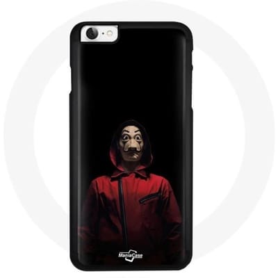Coque - La casa de papel - iPhone 8 - Souple - Protection contre les chocs - Noir