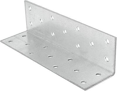 Hoekverbinders - Bevestigingsbeugels - Meubelbouw - Hoge belastbaarheid - 40x40x140 mm - Metaal