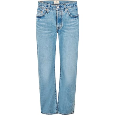 Levis 501-jeans met losse pasvorm voor dames (Ik ben verliefd op u)
