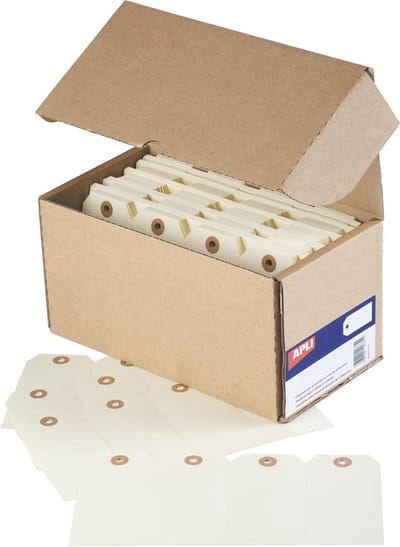Agipa draadetiketten formaat 38 x 80 mm (b x h)