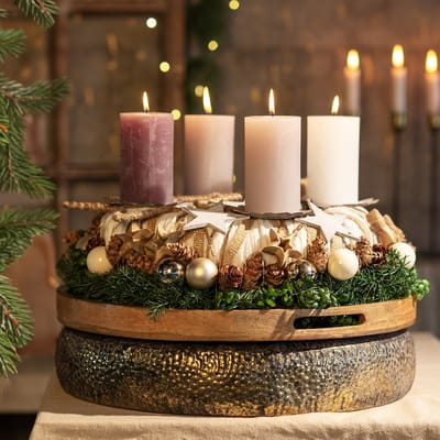 Houten sterrendecoratie strooidecoratie Kerstmis naturel 3/5/7cm 29 st