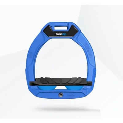 Veiligheidsbeugels voor paardrijden Ingeschuind Grip Blauw/Zwart/Blauw kind Flex-On Safe-On