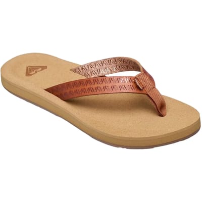 Roxy Porto Motif Slippers Oranje EU 36 Vrouw