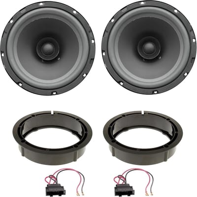 120 Watt 16,5 cm Biconische Auto Speakerset Universeel