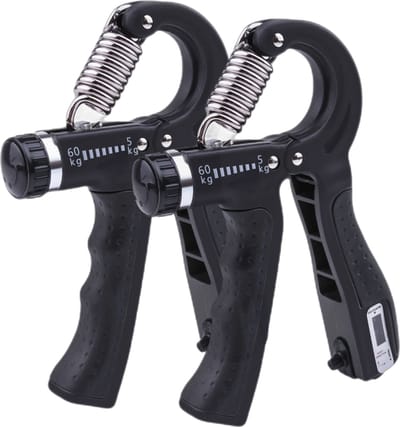 Handgreep Trainer Verstelbaar 5-60 kg Zwart