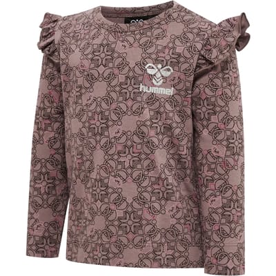 Hummel kindertop Hmlfia T-shirt met lange mouwen 216335