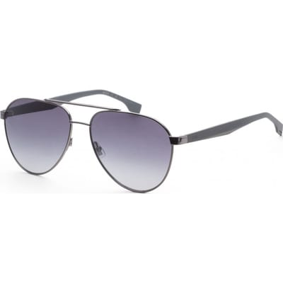 Hugo Boss Heren 60 mm Zwarte Zonnebril BOSS1485S-0PTA-1I