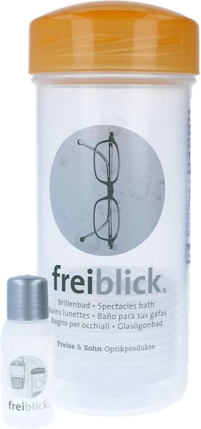 Brillenbad Schudbad Set – Met Reiniger 50 ml - Cadeau