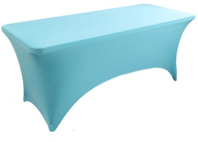 JHUBERS- Tafelkleed Elastisch - Tafelkleed Katoen - Tafelkleed Afwasbaar - Tafelkleed voor Feest - Tafelkleed 183x75 cm - Verkrijgbaar in 28 Kleuren - Tafelbedekking