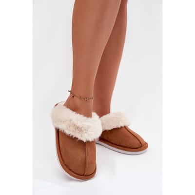 Warm Retreat Slippers - Cognac / 36