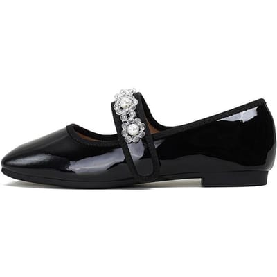 Damesschoenen Nieuwe Lente Schoenen Ondiepe Mond Vierkante Mary Jane Schoenen Frans Grote Maten Damesschoenen 43