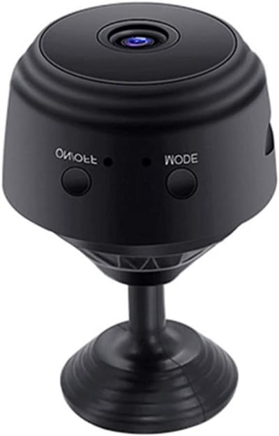 Mini Camera - Verborgen Camera - Beveiliging Thuis - Nachtzicht Functie - 54 Gram - Zwart