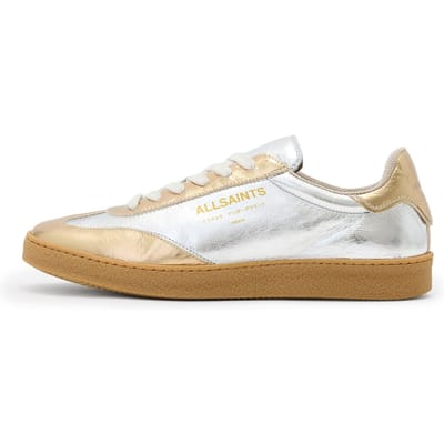 AllSaints Thelma Met Sneaker Silver/gold Taglia: 37 | Sneakers Outlet | Donna | Grigio