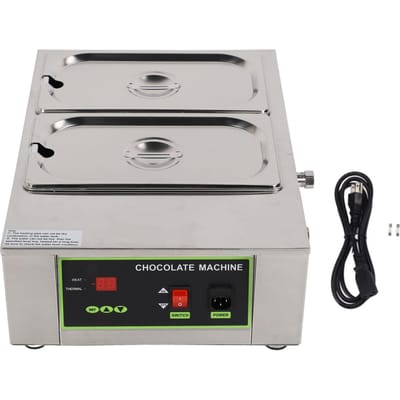 8kg Capaciteit Chocolade Smeltmachine 0~95 graden Celsius 1000W Elektrische Commerciële Voedselwarmer Chocolade L