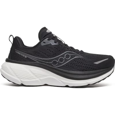 Saucony Hurricane 25 Stabiliteitsschoen Dames-zwart, wit