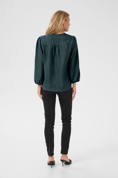 Blouse met lange mouwen Regular fit Ponderosa Pine CC green