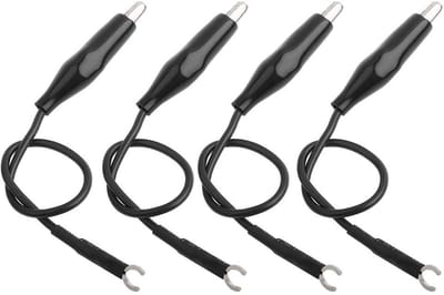 Dailygoods - 4 Stuks Oscilloscoop Aardingsdraad Kabel voor Betrouwbare Verbindingen
