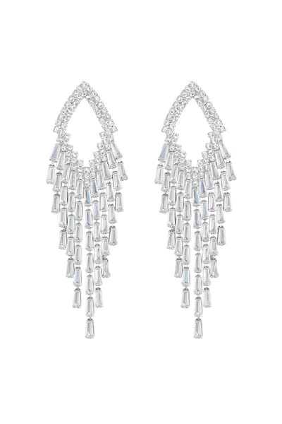 Bijoutheek Oorknoppen Sparky Diamond Zilver