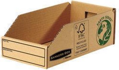 Bankers Box sorteerbakken Earth opbergdoos voor onderdelen 147mm FSC
