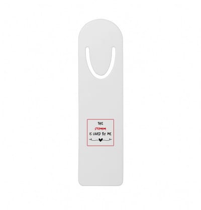 Hacebo® - this stepmom is loved by me metalen boekenlegger - Mama - iemand die houdt van zijn stiefmoeder - Moeder cadeautjes - moederdag - verjaardag - geschenk - kado Bladwijzer boekenleggers - 12.7 cm x 3.2cm