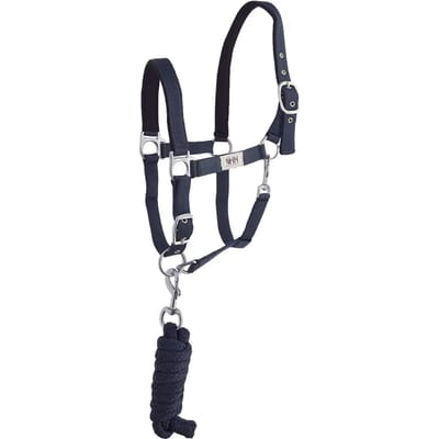 Nylon Halster voor Paard met Longe Hispano Hipica