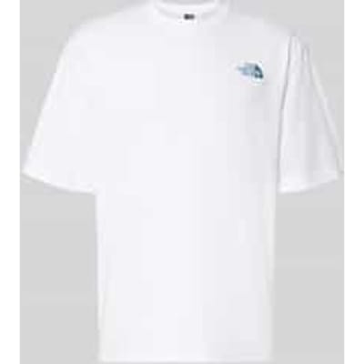 Oversized T-shirt met logo en ronde hals