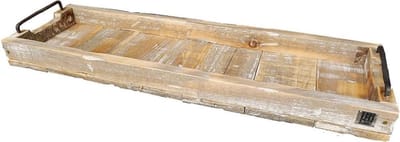 Houten dienblad robuust dienblad 58 cm landelijk | GerichteKeuze